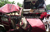 Tragic head-on accident at Yermal kills one and injures three